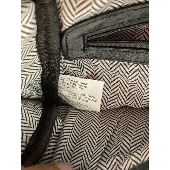 Steve Madden Grey Distress Look Bookbag  Backbag Purse - Picture 6 of 7